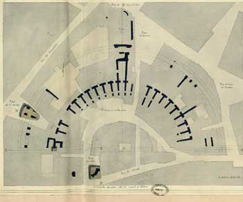 Baltards Archaeological plan